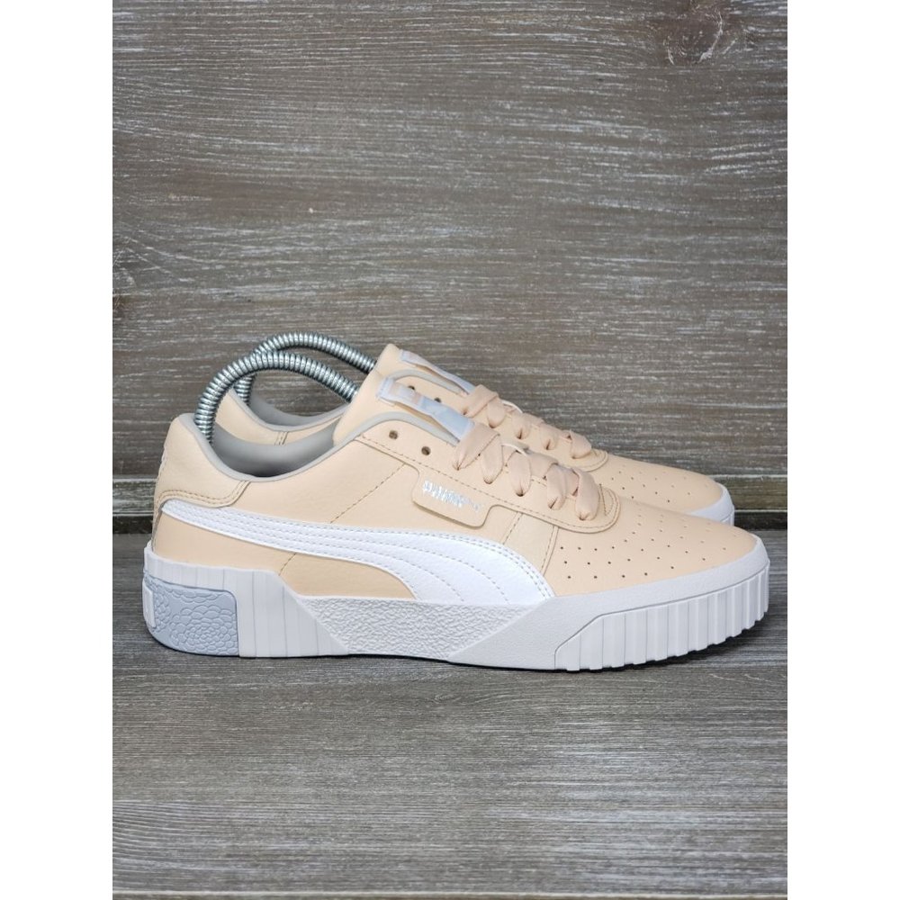 PUMA (GS) CALI PLATFORM PINK CREAM SZ 7C